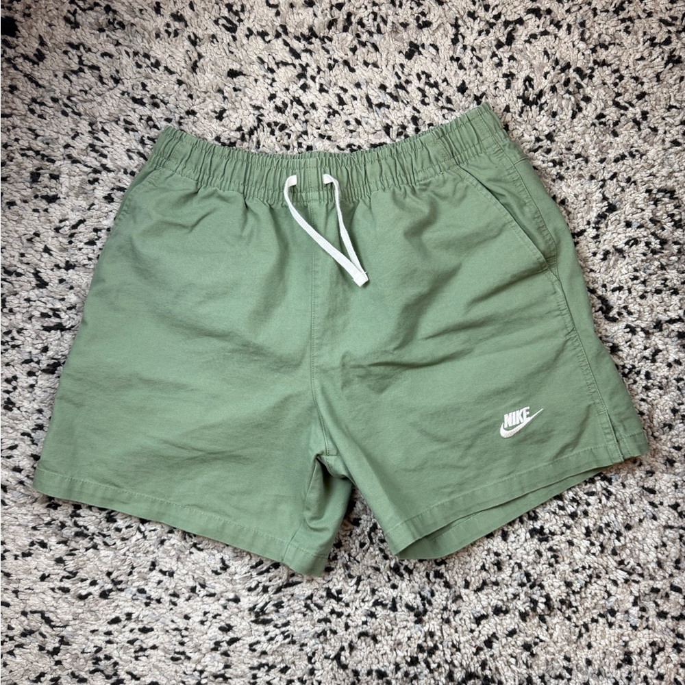 Nike Olive Green Casual Shorts
